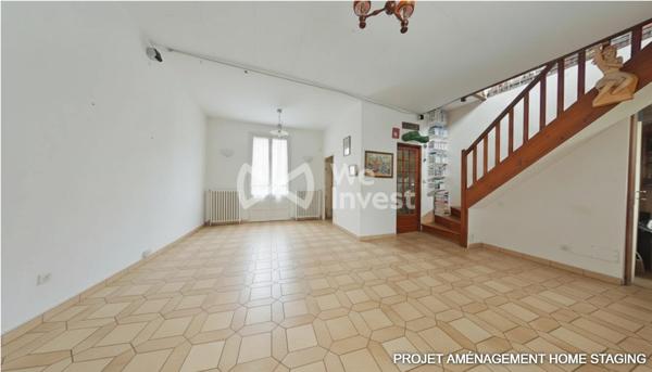 COLOMBES CENTRE – MAISON AVEC JARDIN, SOUS-SOL ET POTENTIEL D'AGRANDISSEMENT
