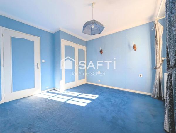 MAISON DE 125 M², 4 CHAMBRES AVEC GARAGE ET JARDIN