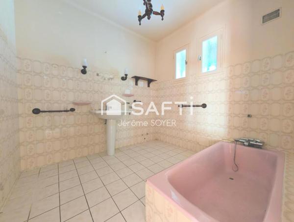 MAISON DE 125 M², 4 CHAMBRES AVEC GARAGE ET JARDIN