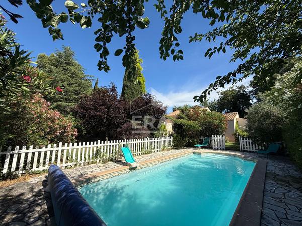 A VENDRE 83910 POURRIERES MAISON TYPE 4 DE 110 M² SUR 1200 M² DE JARDIN PISCINE GARAGE