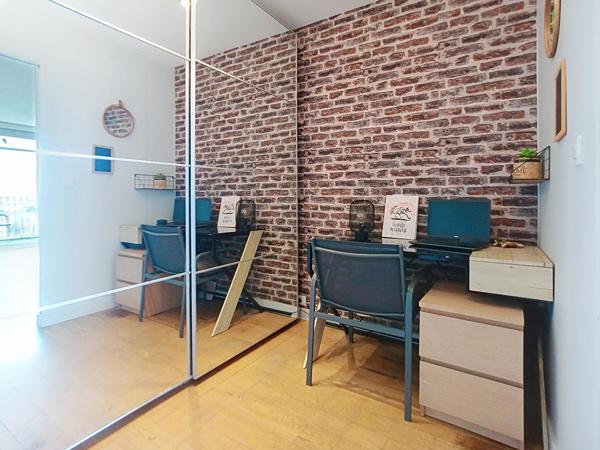 Vue panoramique sur Angers : superbe appartement T3 renove avec balcon et ascenseur