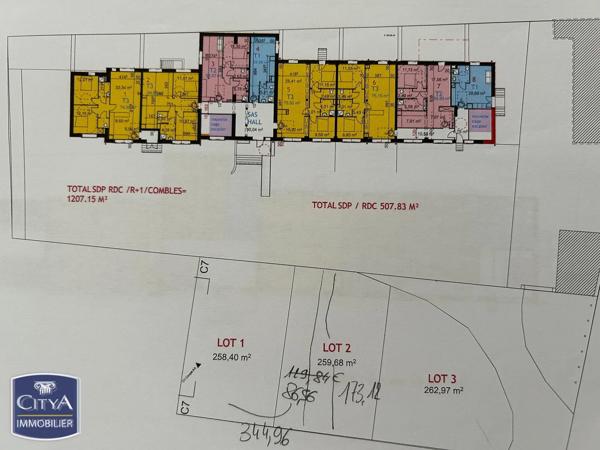 Immeuble à vendre 1200m² Sedan (08200)