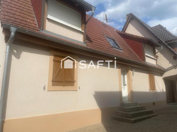 Maison individuelle mitoyenne prête à poser ses valises