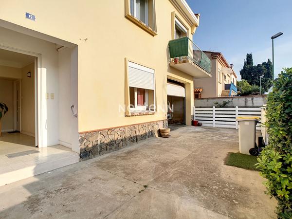 Appartement à vendre en viager occupé à Saint Génis des Fontaines 4 pièce(s) 72 m2 , jardin et garage