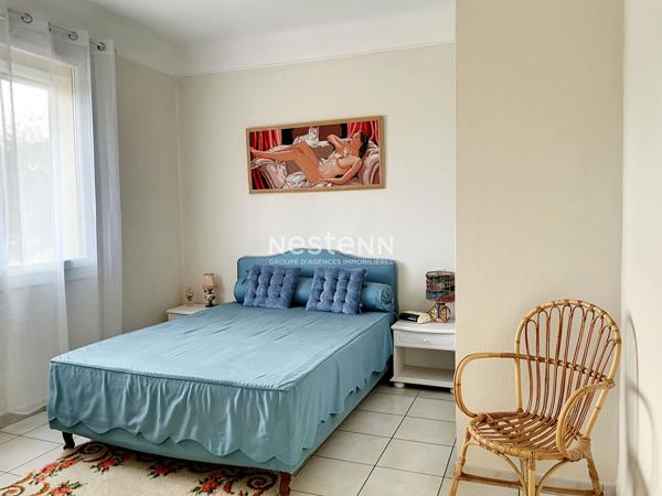 Appartement à vendre en viager occupé à Saint Génis des Fontaines 4 pièce(s) 72 m2 , jardin et garage