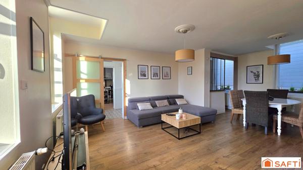 Superbe longère T6 de 163m², habitable de plain pied, sur un parc de 1884m²
