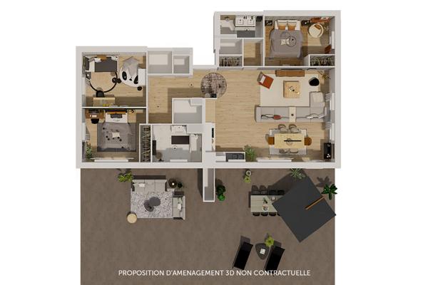 Appartement 4 pièces 105 m2