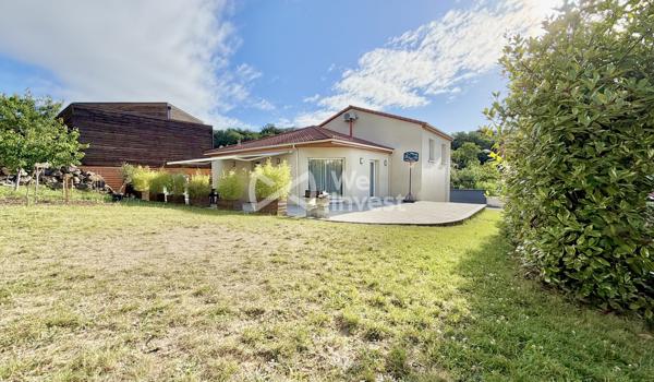 Villa de type 5 de 2013, sous-sol et terrasse et jardin clos.