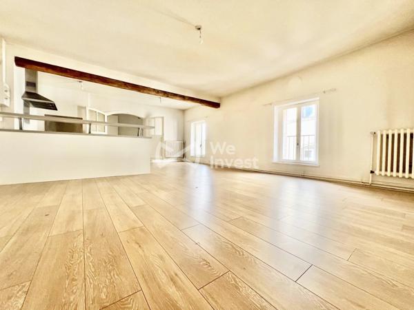 Appartement de type 3 de 77m2 à rafraichir.
