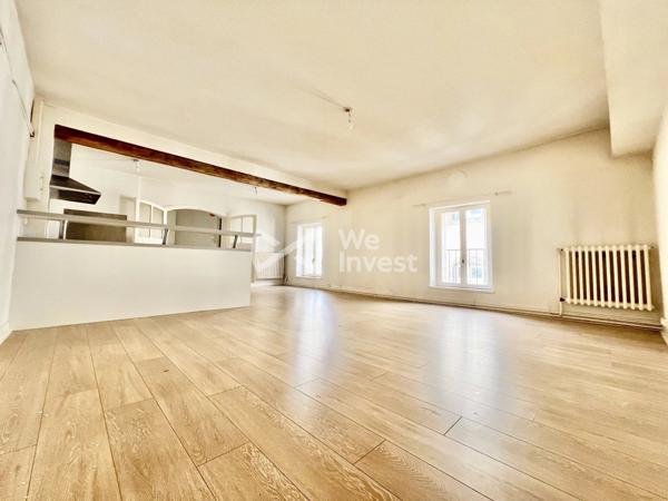 Appartement de type 3 de 77m2 à rafraichir.