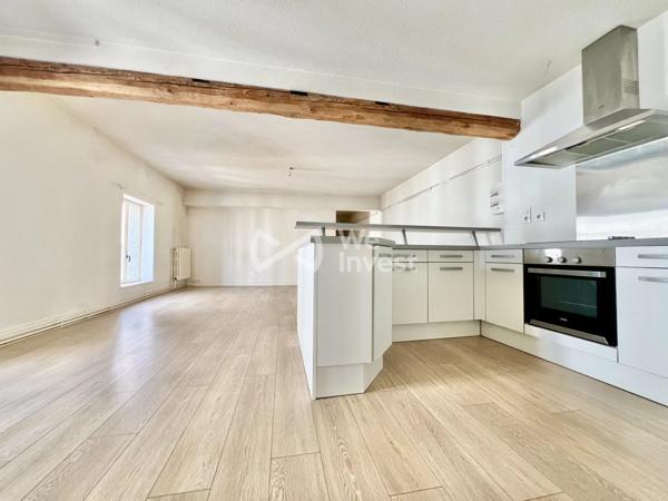 Appartement de type 3 de 77m2 à rafraichir.