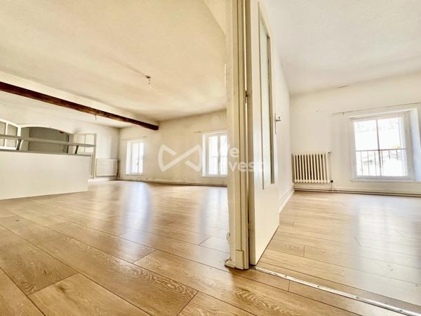 Appartement de type 3 de 77m2 à rafraichir.