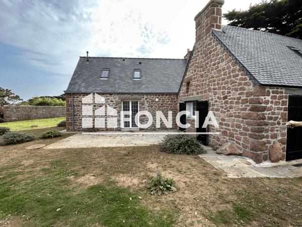 Location Maison 3 pièces 43.3 m² - 15 ROUTE DE L'ILE RENOTE Tregastel 22730