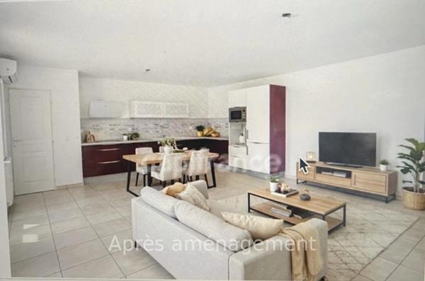 MONTELIMAR (26200), Saint-James, à vendre Appartement T4 récent avec terrasse plein sud abritée, climatisation et garage box fermé