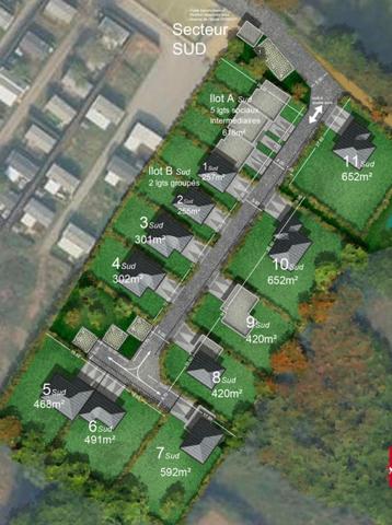 TERRAIN - LA BAULE GUEZY - PROCHES COMMERCES ET CENTRE DE PORNICHET