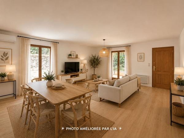 A VENDRE EN EXCLUSIVITÉ Maison T4 de 110 m² sur une belle parcelle de 1015 m² secteur des Aubagnens 13190 Allauch