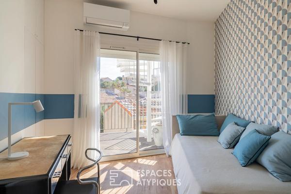 Appartement contemporain avec rooftop