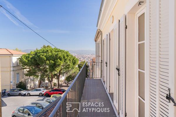 Appartement contemporain avec rooftop