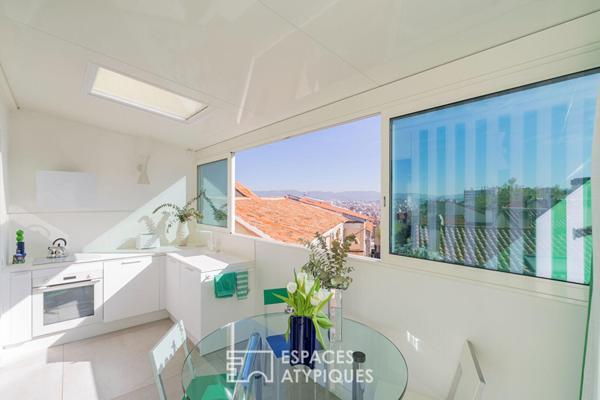 Appartement contemporain avec rooftop