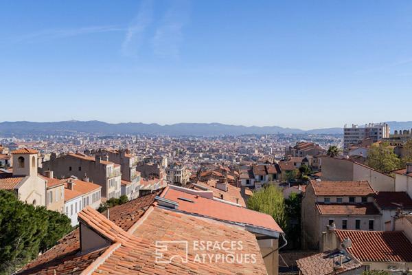 Appartement contemporain avec rooftop