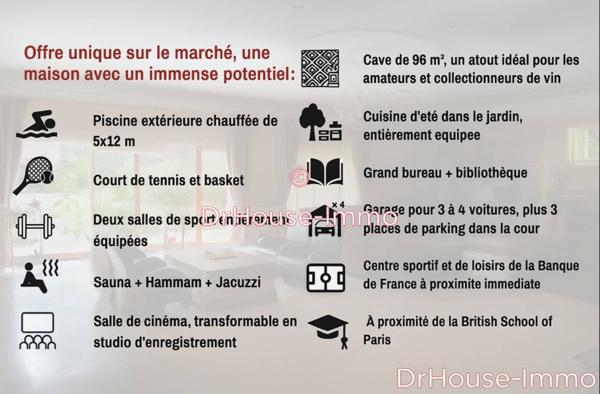 Maison à vendre 12 pièces de 600 m²