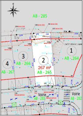 Arles-sur-Tech (66150) Terrain constructible de 267 M2