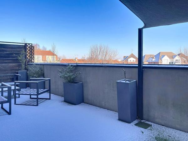 T2 , terrasse et parking privatif en centre ville