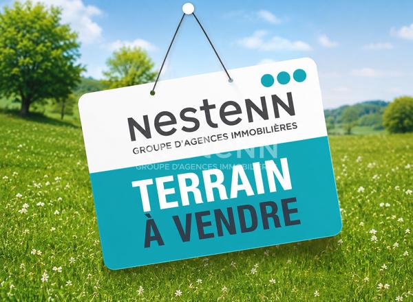 Terrain Questembert RARE Centre ville arboré zone UA