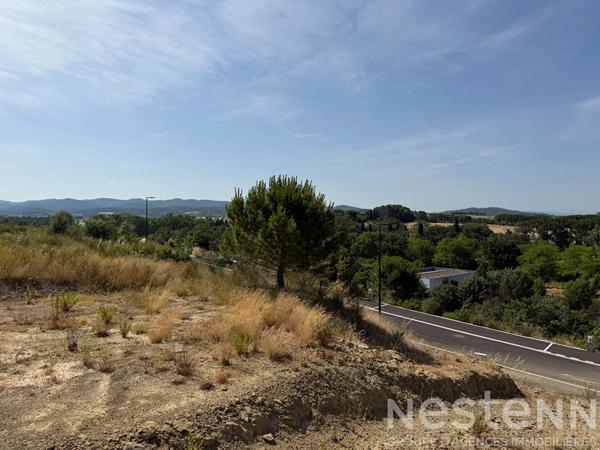 CARCASSONNE - Les Balcons de Rivoire - Terrain à bâtir viabilisé de 892 m² avec 450 m² de surface de plancher autorisée
