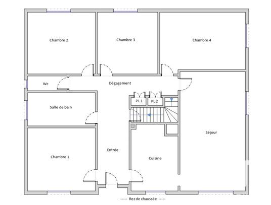 Maison à vendre 6 pièces 132 m² Rombas