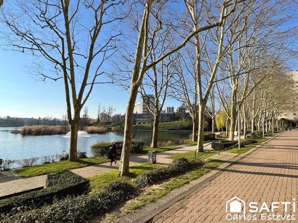 T4 lumineux au bord du Lac à 2 pas des commerces