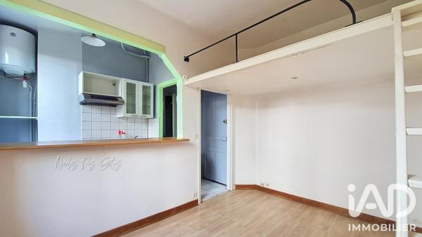 Studio à vendre 17,6 m² Clichy