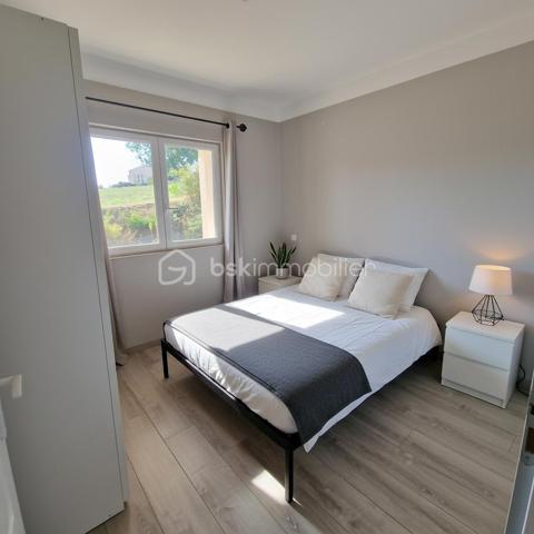 À seulement 4 minutes de Montpon-Ménestérol, dans un environnement calme et verdoyant au fond d’une impasse, découvrez cette belle maison de plain-pied parfaitement entretenue et sans travaux à prévoir.
Elle offre une agréable pièce de vie lumineuse avec cuisine ouverte équipée, 4 chambres ,dressing, une salle de bain avec douche et baignoire balnéo ainsi qu’une buanderie avec accès extérieur.
À l’extérieur, vous profiterez d’un terrain arboré d’environ 1 600 m² avec une terrasse avant et une arrière, un garage isolé avec porte motorisée, un carport camping-car et une dépendance.
Confort au rendez-vous avec une PAC réversible chaud/froid, un insert bois avec diffusion de chaleur dans toute la maison, double vitrage, volets roulants électriques, électricité et assainissement conformes.
Un bien rare sur le secteur, idéal pour une famille recherchant calme, espace et qualité de vie à proximité des commodités.
Contactez-moi rapidement pour une visite.
