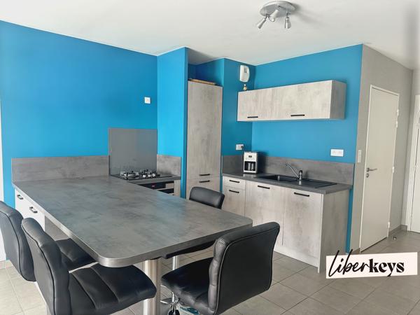  Appartement T2 lumineux de 47,42 m² avec balcon – Givors