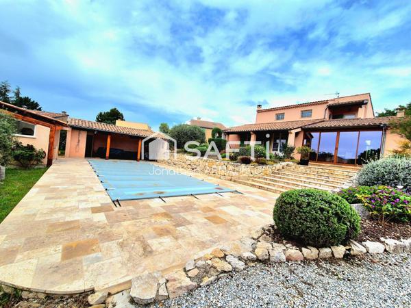 Villa familiale avec piscine, terrasses et excellente performance énergétique