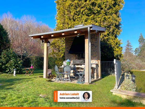 Maison 3 chambres, 1 bureau, grand jardin, très bon état