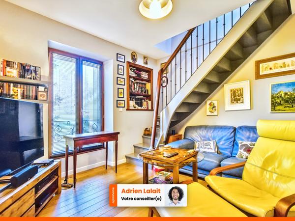 Maison 3 chambres, 1 bureau, grand jardin, très bon état