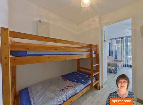 Studio Cabine Jardinet et parking Privatif  LE GRAU DU ROI (30)
