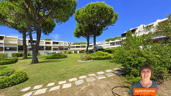 Studio Cabine Jardinet et parking Privatif  LE GRAU DU ROI (30)