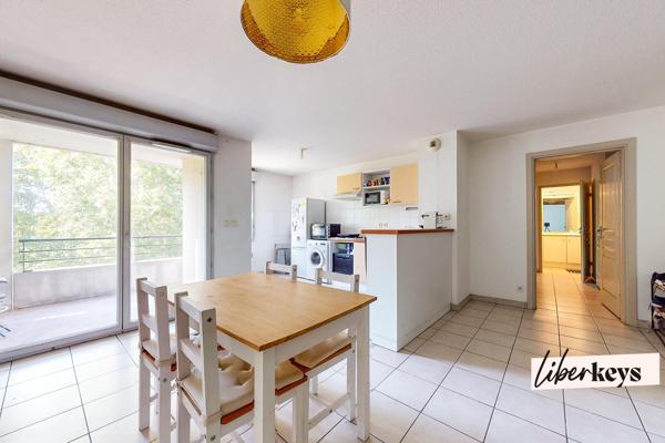 T3 avec balcon vue Canal du Midi – Parking couvert privatif – Toulouse Ponts-Jumeaux 