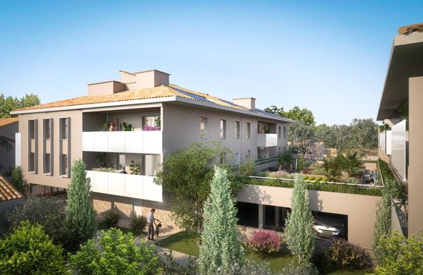 Type 3 avec terrasse et parking