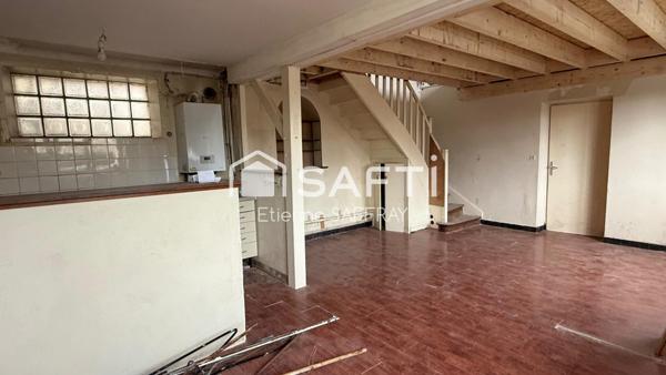 Maison 3 chambre à rénover sans jardin et sans garage
