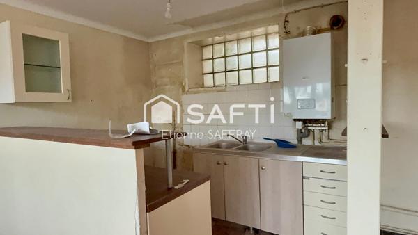 Maison 3 chambre à rénover sans jardin et sans garage