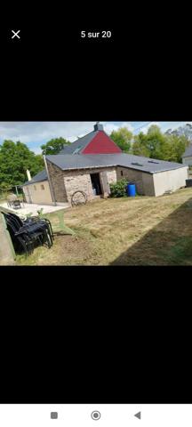 Charmante longère en pierre sur un grand terrain au calme