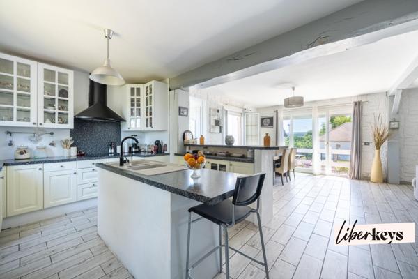 Volumes, confort et jardin – Maison familiale 4 chambres à 10 min de Houdan