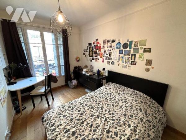 Appartement de type F3 d'environ 59m² à vendre à Bois-Colombes au premier étage sans ascenseur ...