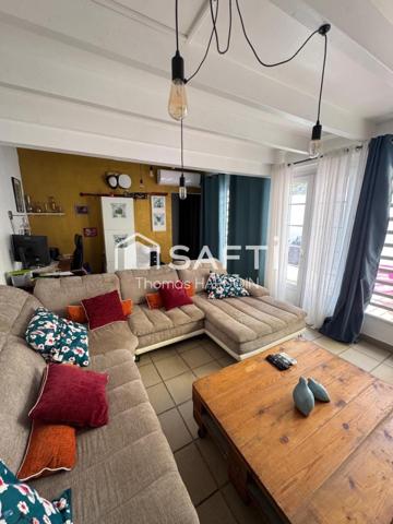 Maison mitoyenne jardin, proche plage et commerces