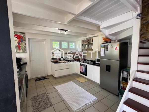 Maison mitoyenne jardin, proche plage et commerces