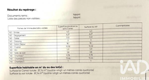 Appartement à vendre 4 pièces 81 m² Bobigny