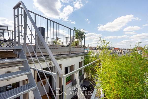Appartement dernier étage, Rooftop et terrasse